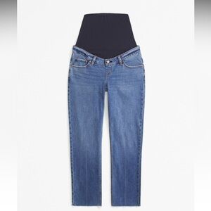 Abercrombie 90’s Maternity Straight Jeans